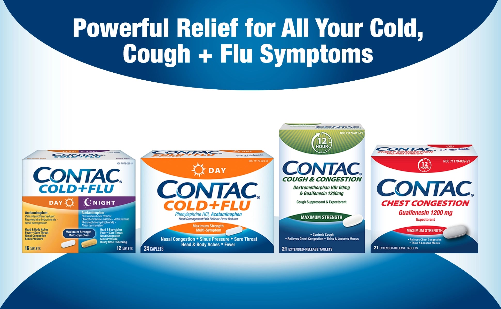 Contac | Cold, Flu, & Allergy Medicine